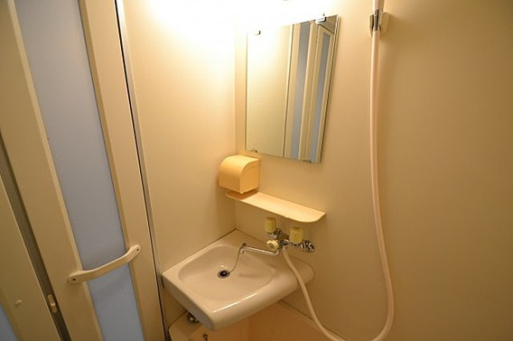 神戸市灘区新在家南町４丁目の賃貸マンションの洗面所