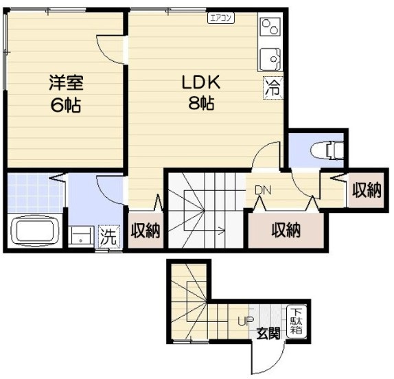 Ｋｅ−ｈｏｕｓｅの間取り|間取りです。
