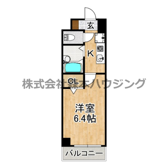 【間取り】 | 　メリックビル