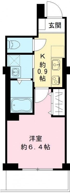 グランジャルダン明大前の間取り|間取りです。