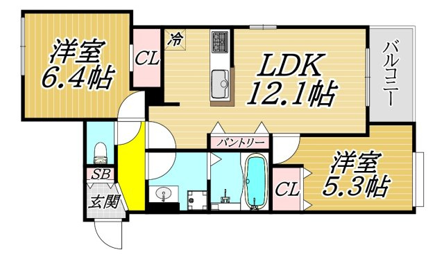 尼崎市東園田3丁目共同住宅
