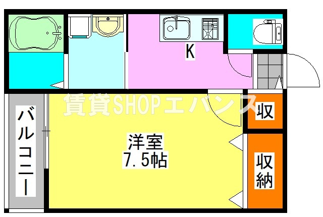 【間取り】 | メゾン・リッツ