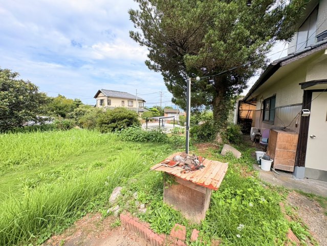 土地広々‼　うきは市吉井町福益の庭