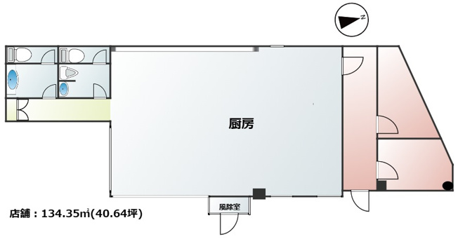 【間取り】 | 常総市新井木町テナント
