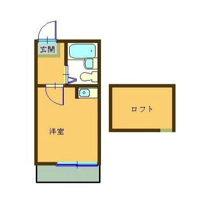 グリーンコーポ東高円寺の間取り|間取りです。