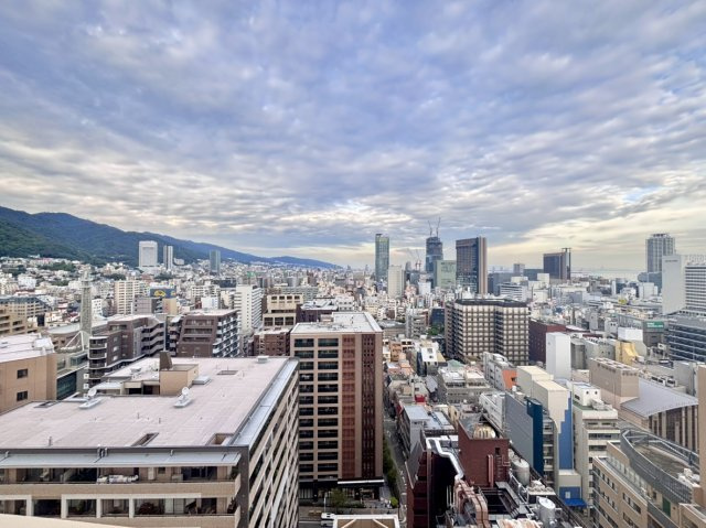 トア山手ザ・神戸タワーの展望|19階から望む、神戸都心の景色。トアロード沿いで叶える上質な2LDK。