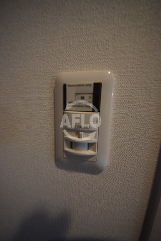 ワールドアイ難波南ミラージュの玄関|ワールドアイ難波南ミラージュ　人感センサーライト