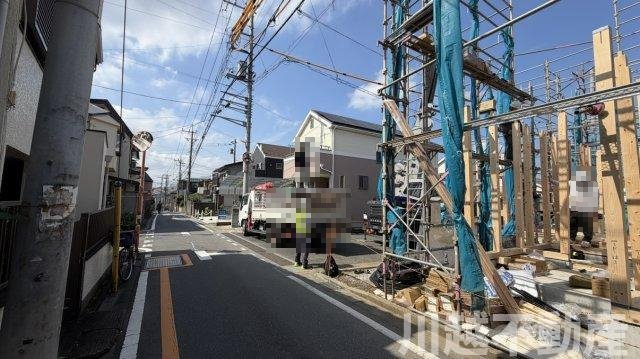 「イオンタウンふじみ野」まで徒歩10分の前面道路含む現地写真|前面道路含む現地写真です