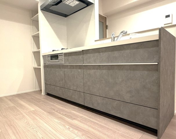 エバーグリーン淀川4号棟のキッチン|使いやすいキッチンです