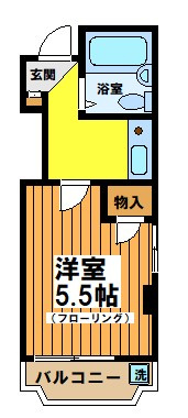 エメラルドハイツの間取り