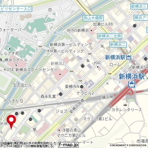 フェニックス新横濱イクシールの地図