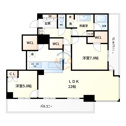 【間取り】 | シティタワー堀江　間取り