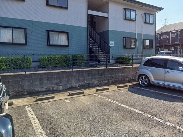リバーサイド山崎の駐車場