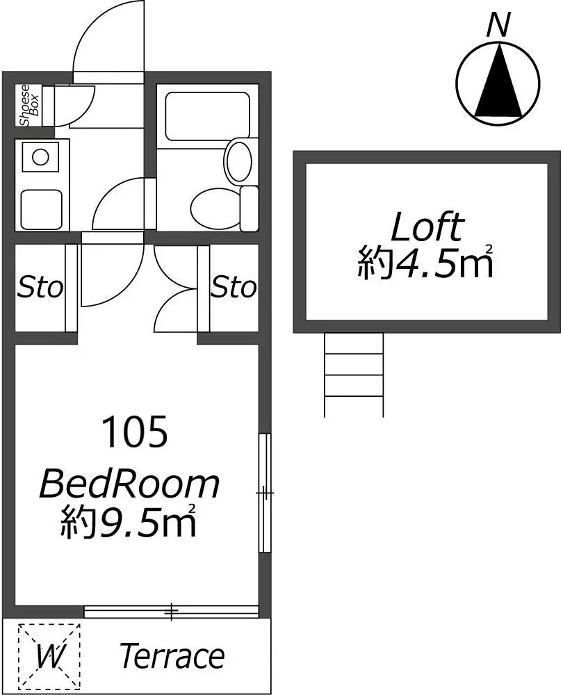 AP1536 ジュネパレス千葉第11の間取り