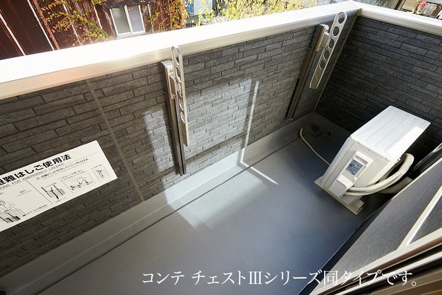 サピーⅡのバルコニー