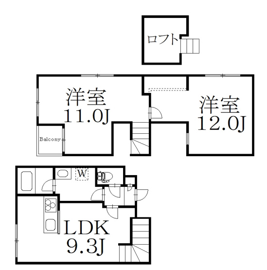 【間取り】 | Plaisant武蔵小山