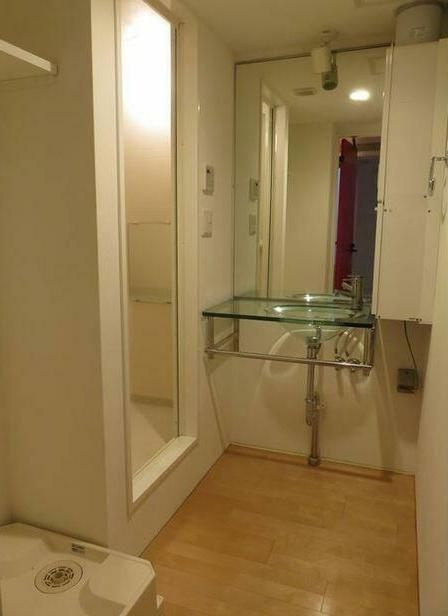 文京区白山２丁目の賃貸マンションの洗面所