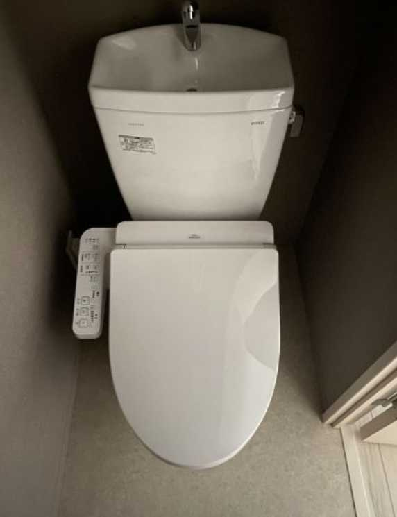 RELUXIA三宿池尻　築浅　ペット相談可　分譲賃貸のトイレ