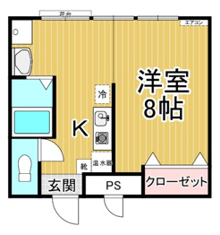 アザレア43の間取り
