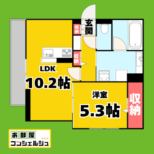 セレスティア藤江町の間取り