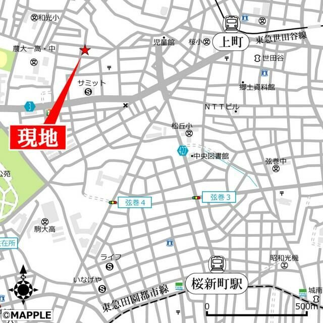 ラララ　テラスの周辺