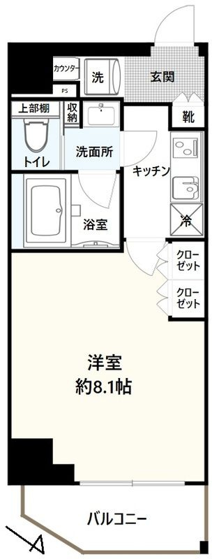 DIPS東十条駅前レジデンスの間取り|間取りです。