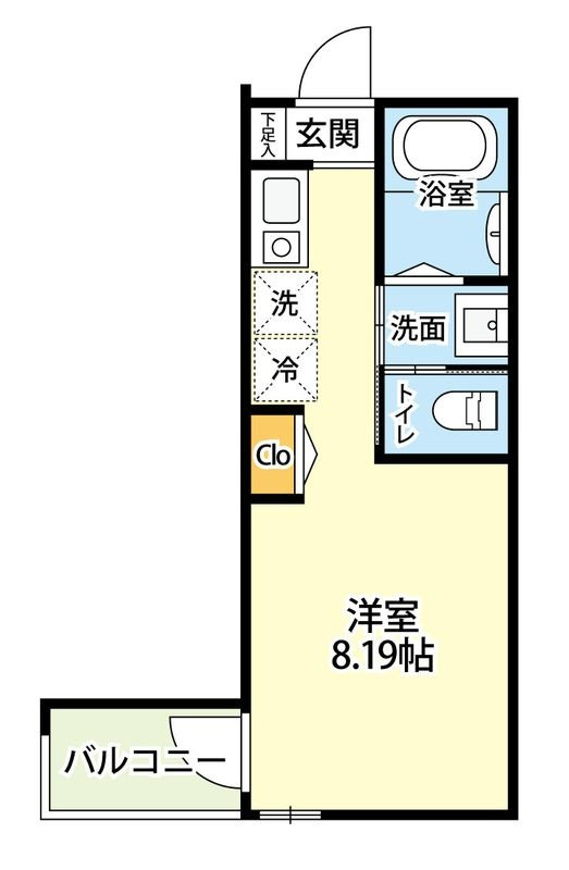 ラ・プロバンスドゥ五反野壱番館の間取り|間取りです。