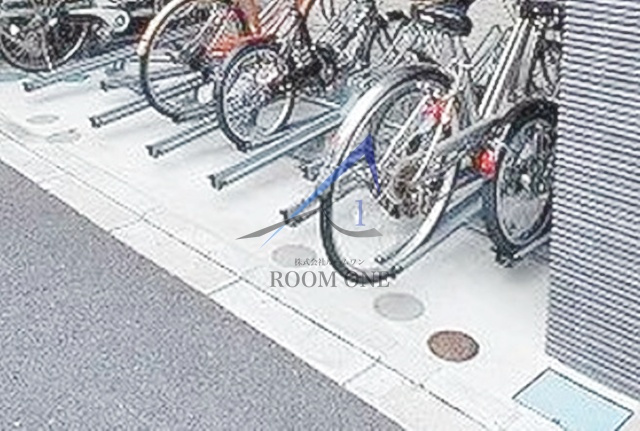 アンシエスタのその他共用部分|駐輪場です。