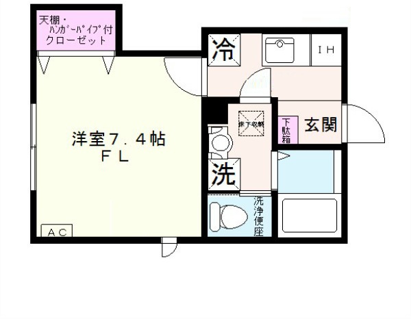 エスパシオ梅田 の間取り|間取りです。