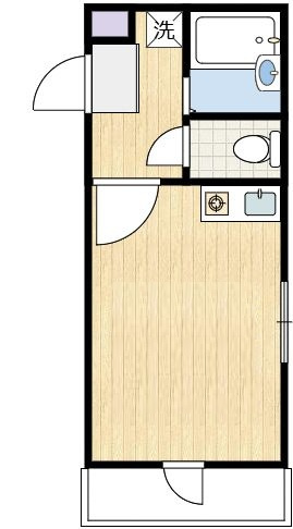 イルビラージュ四ツ木の間取り|間取りです。