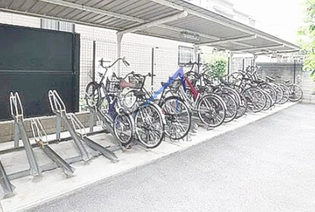GENOVIA板橋本町green wallのその他共用部分|駐輪場です。