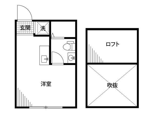 アパートメントハウス足立舎人の間取り|間取りです。