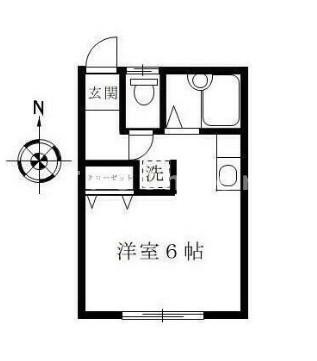 【間取り】 | 栗林アパート
