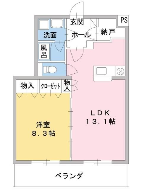グランマレ．テルツォの間取り