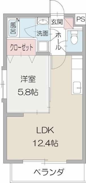 グランポレールの間取り