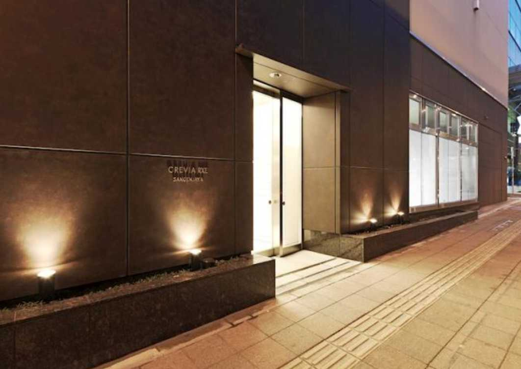 ステラメゾン三軒茶屋　駅近　独立洗面台　オートロックのエントランス