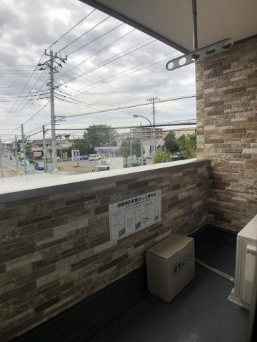 パルシャス　二の宮のバルコニー|陽当たり良好なバルコニーです