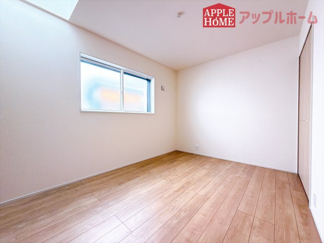 [新築住宅] 熊谷市拾六間 全1棟の洋室|居室は全室収納あり！たっぷりある収納活用でお部屋もキレイを保てます♪