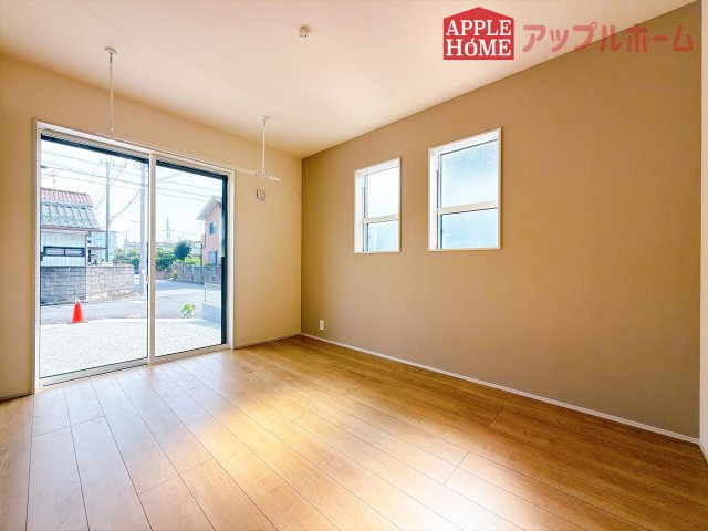 [新築住宅] 熊谷市拾六間 全1棟の洋室|居室は全室収納あり！たっぷりある収納活用でお部屋もキレイを保てます♪