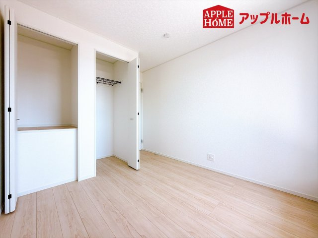 [新築住宅] 本庄市児玉町金屋 第7 全2棟の洋室|２階居室は全室収納あり！たっぷりある収納活用でお部屋もキレイを保てます♪