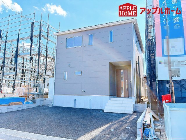 [新築住宅] 本庄市下野堂 第8 全4棟の外観|資料請求、お電話でのお問合せ、いつでも丁寧に対応させていただきます！不動産業界のプロフェッショナルが集う弊社にぜひ一度ご相談ください！