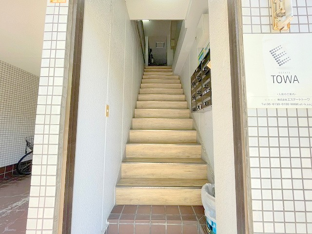 第2大栄マンションのエントランス