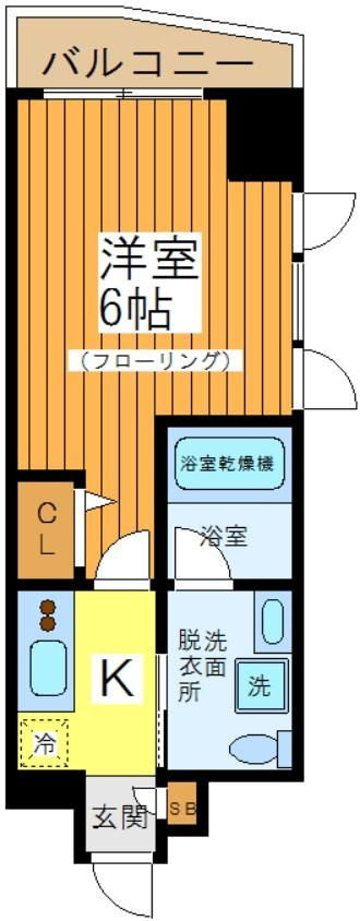 ヴァレッシア桜上水駅前シティの間取り