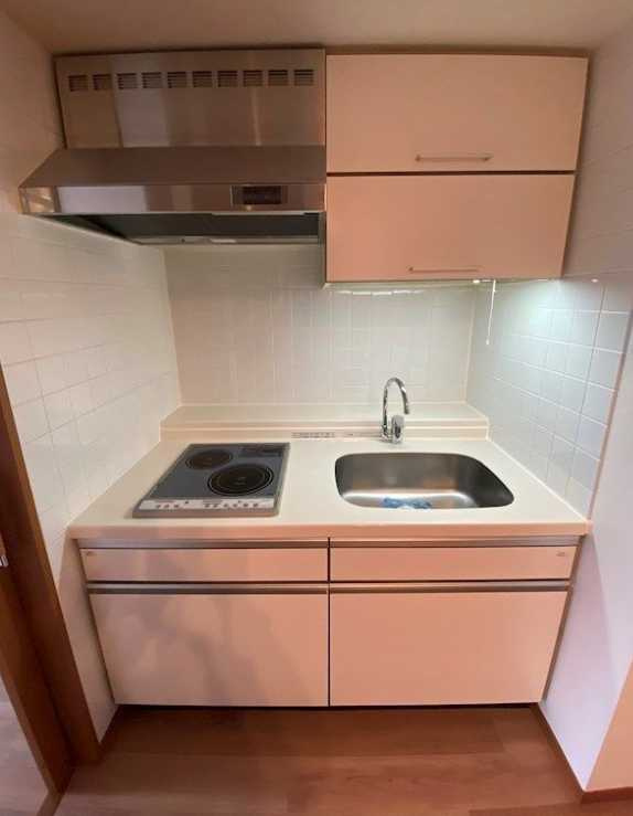 レジディア池尻大橋　角部屋　リノベーション　追焚のキッチン