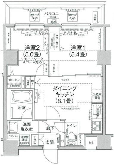 【間取り】 | アイル　押上ノルド | 間取り