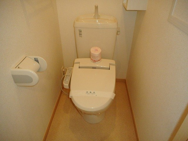 ヴィラ　サンライズ　ドリームⅢのトイレ|清潔感のあるトイレです