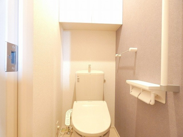 ソレイユ・ベルのトイレ|シンプルで使いやすいトイレです