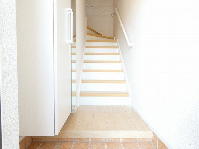 ソレイユ・ベルの玄関|落ち着いた玄関です