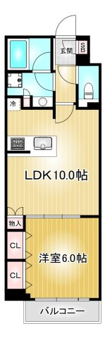プレサンスグラン丸の内|名古屋市の賃貸ならMy賃貸の間取り|プレサンスグラン丸の内