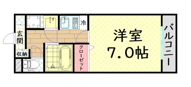 【間取り】 | ベルシモンズ桜川
